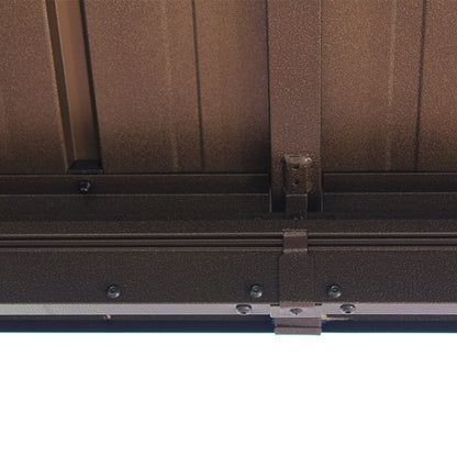 YinShiSheng Aluminium double roof canopy with galvanised sheet YS1096 3X3.65M(10'x12')Starting lot size 20 Pergola Outdoor