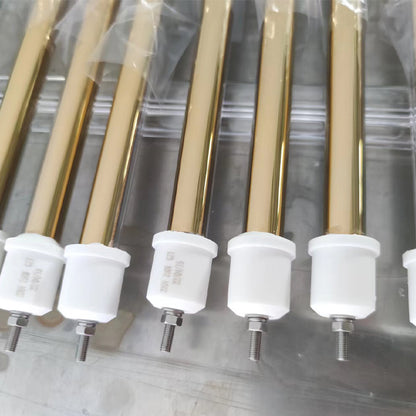 Flawless Medium wave infrared radiation heating tube(Price please ask customer service)Semi-gold-plated heating tube Electric Heating Tube