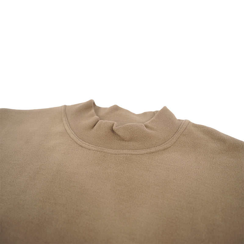 AB Women's one-inch base in puffy double-faced fleece Starting batch 200   Warm with a sweater and half turtleneck