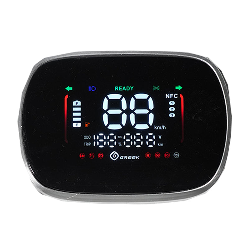 YaHong Hengda Miko Electric Scooter Motorcycle Instrumentation(Price please ask customer service)Transparent Bluetooth