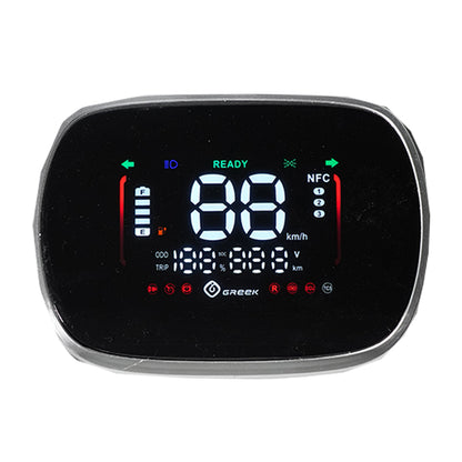 YaHong Hengda Miko Electric Scooter Motorcycle Instrumentation(Price please ask customer service)Transparent Bluetooth