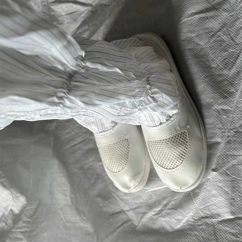 Yakewei PVC sole dust-free anti-static shoes Size: 36-47 Starting batch of single size 50 pairs(Ask customer service for specific details)Thickened  Soft sole