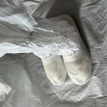 Yakewei PVC sole dust-free anti-static shoes Size: 36-47 Starting batch of single size 50 pairs(Ask customer service for specific details)Thickened  Soft sole