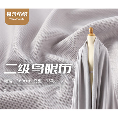 Yihan Birdseye Fabric Starting quantity single colour: 400kg  High-end  Soft