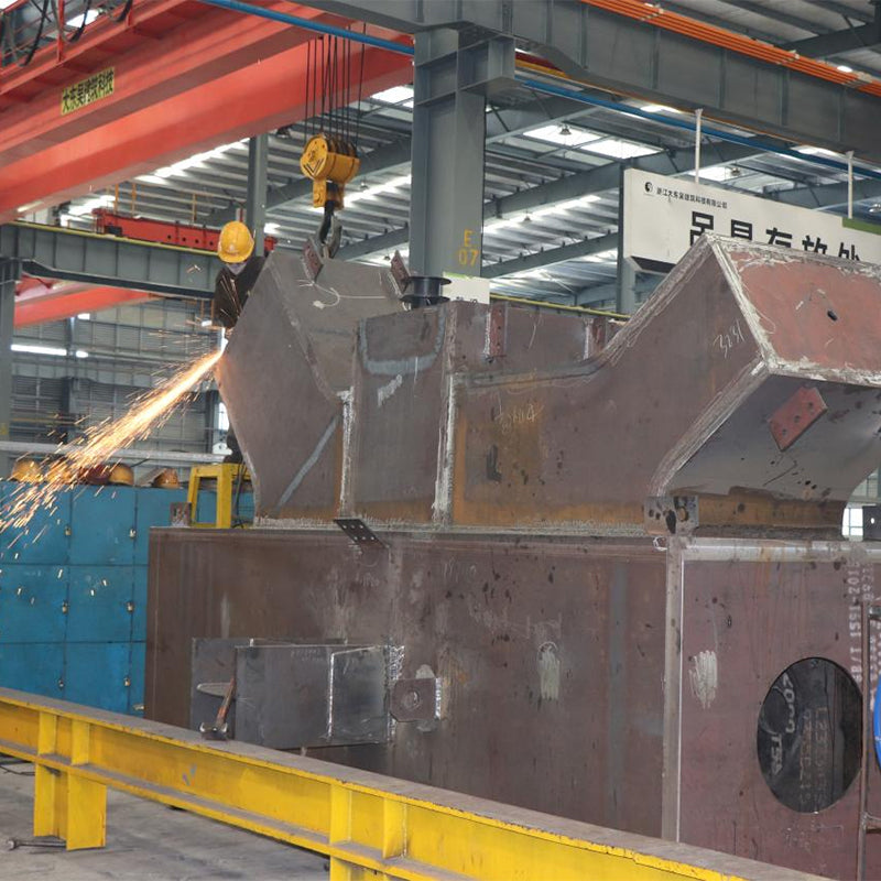 Dadongwu steel component(Price please ask customer service) Platform building loft partition Steel Structure Plant Material