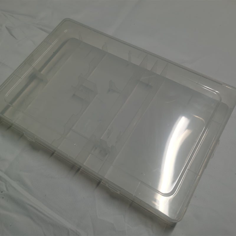 Dongjie Tool box(Price please ask customer service) Tool storage transparent Divided cell box