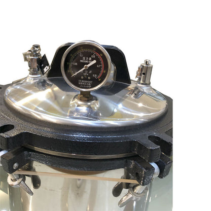 BINJIANG Portable Pressure Steam Sterilizer-Coal and Electricity Dual Use Solid Sterilization Automatic protection