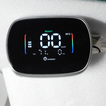 YaHong Hengda Miko Electric Scooter Motorcycle Instrumentation(Price please ask customer service)Transparent Bluetooth