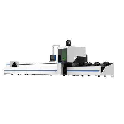 YueGe Two chuck laser tube cutter Stainless steel laser cutting machine Carbon steel laser cutting machine