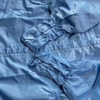 Yakewei Dustless anti-static one-piece suit Size:S M L XL 2XL 3XL 4XL 5XL 6XL Starting batch of single size 50 pieces(Ask customer service for specific details)workwear  dustproof