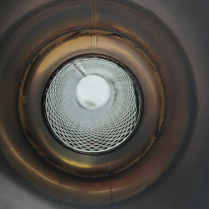 ChangXin Car Muffler Modification 50mm*101mm*76mm*385mm Automotive General Purpose inline pipe Metal fittings