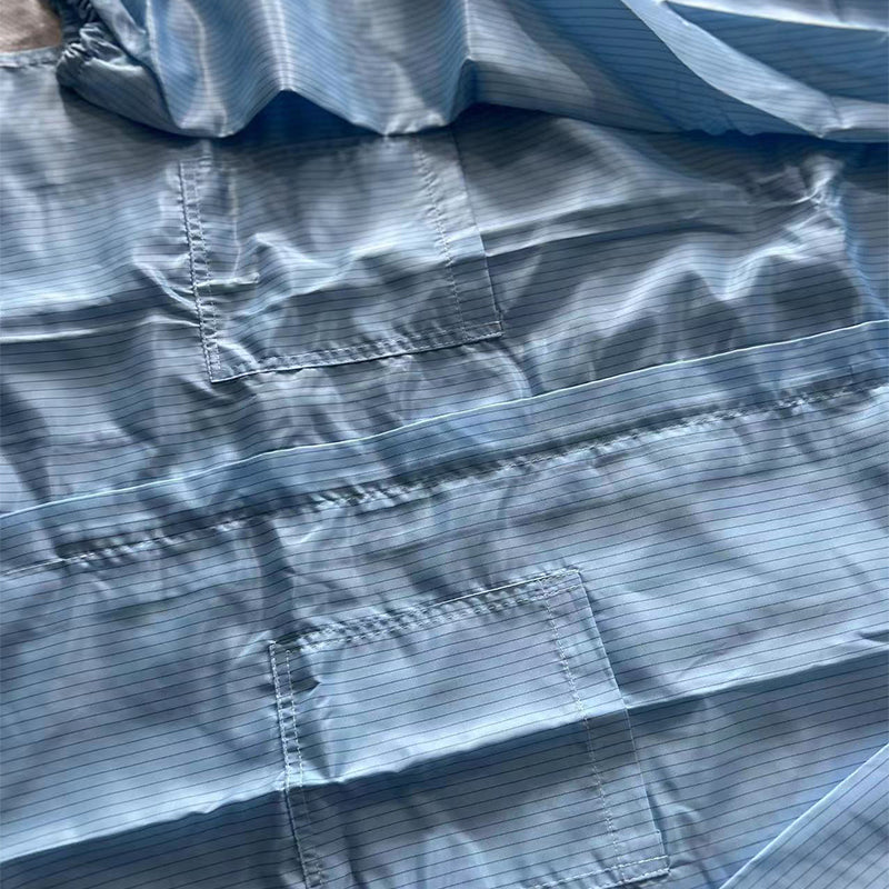 Yakewei Dustless anti-static coats Starting batch of single size 50 pieces Size:S M L XL 2XL 3XL 4XL 5XL 6XL(Ask customer service for specific details)Long Overalls Dustproof clothing split