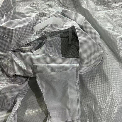 Yakewei Dustless anti-static one-piece suit Size:S M L XL 2XL 3XL 4XL 5XL 6XL Starting batch of single size 50 pieces(Ask customer service for specific details)workwear  dustproof