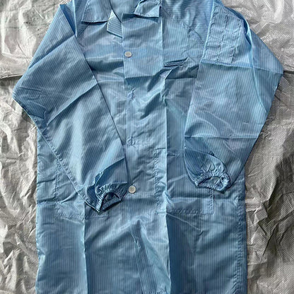 Yakewei Dustless anti-static coats Starting batch of single size 50 pieces Size:S M L XL 2XL 3XL 4XL 5XL 6XL(Ask customer service for specific details)Long Overalls Dustproof clothing split