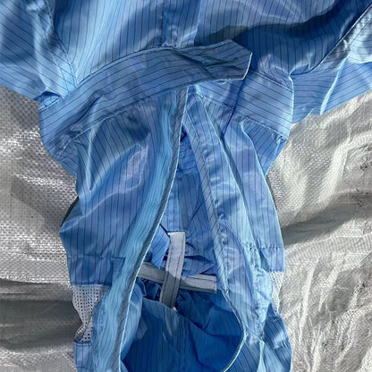 Yakewei Dustless anti-static one-piece suit Size:S M L XL 2XL 3XL 4XL 5XL 6XL Starting batch of single size 50 pieces(Ask customer service for specific details)workwear  dustproof