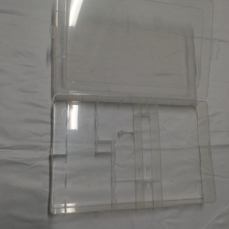 Dongjie Tool box(Price please ask customer service) Tool storage transparent Divided cell box
