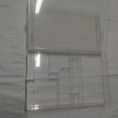 Dongjie Tool box(Price please ask customer service) Tool storage transparent Divided cell box