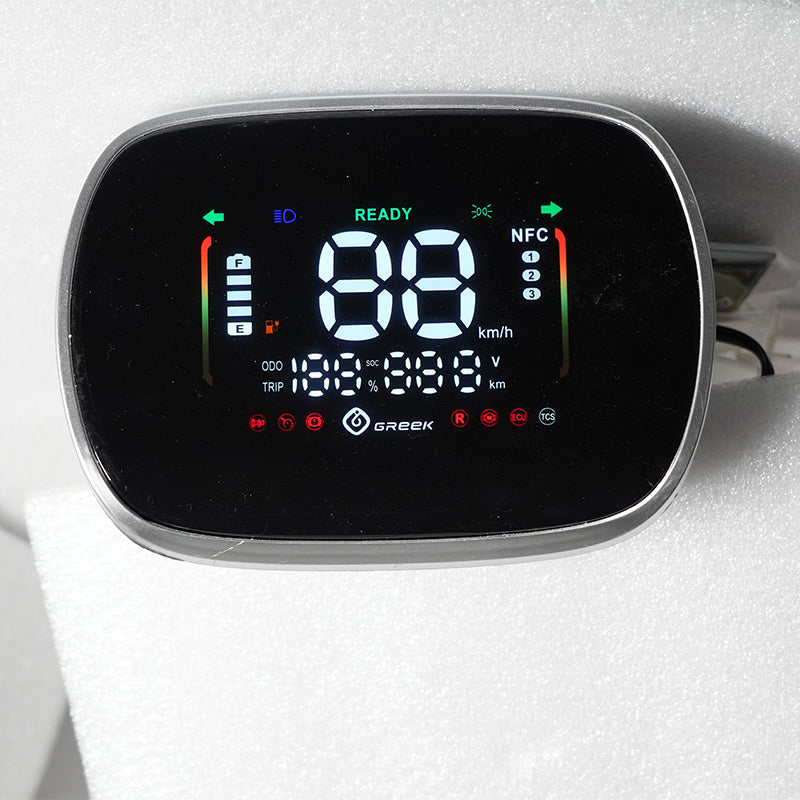 YaHong Hengda Miko Electric Scooter Motorcycle Instrumentation(Price please ask customer service)Transparent Bluetooth