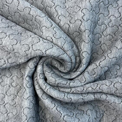 CHENYE  Knitted Air Layer-Linen Gray Combo 3