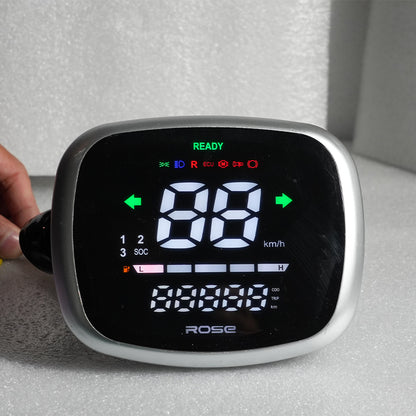 YaHong Hengda Mile Electric Vehicle Motorcycle Instrumentation(Price please ask customer service)Dashboard LCD