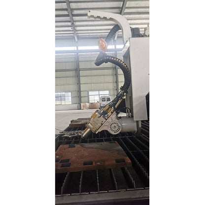 YueGe Large format bevelling laser cutting machine Thin sheet fiber laser cutting machine Metal sheet laser cutting machine