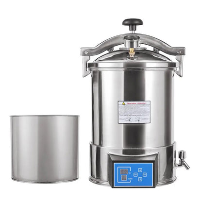 BINJIANG Portable Pressure Steam Sterilizer-Digital Display Automatic Type Constant temperature Liquid Sterilization