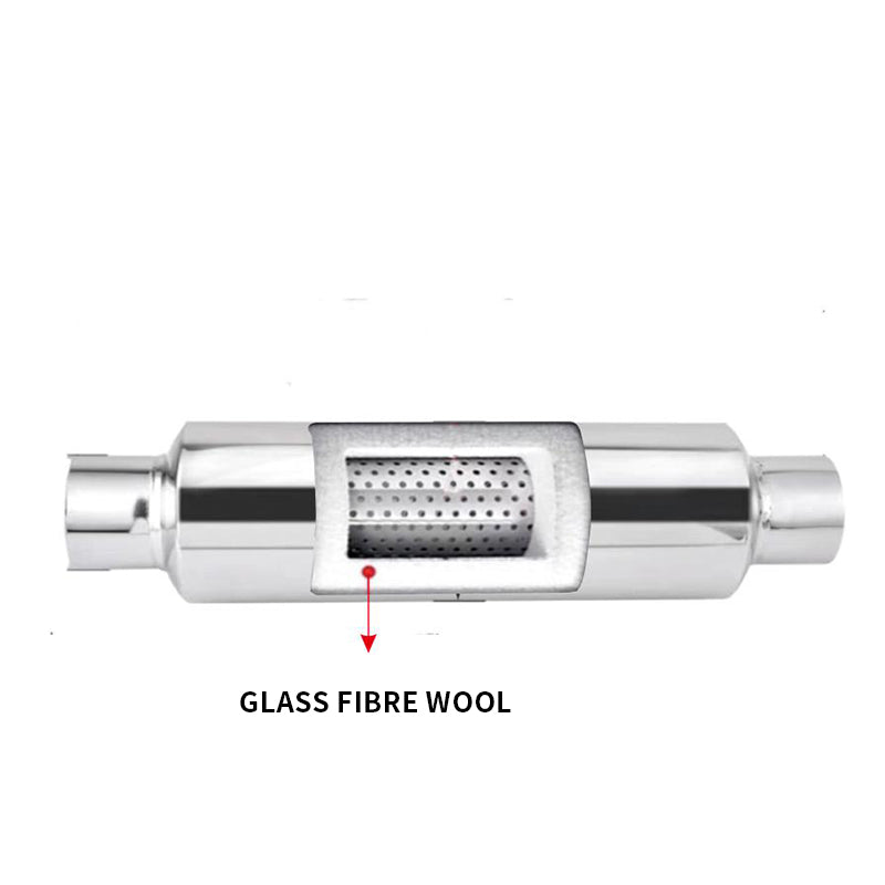 ChangXin Automotive mid-range exhaust 50mm*101mm*50mm*350mm stainless steels heat-resistant thicken