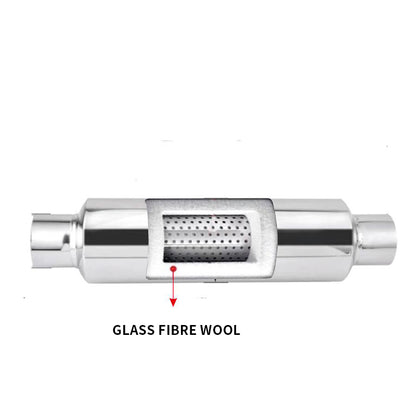 ChangXin Automotive mid-range exhaust 50mm*101mm*50mm*350mm stainless steels heat-resistant thicken