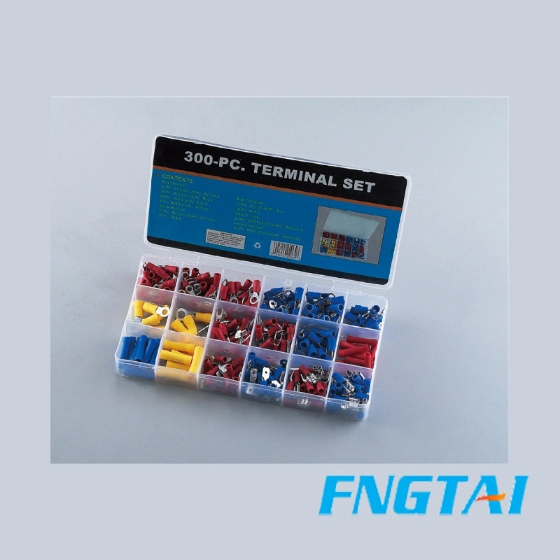 FENGTAI  High Quality RV Type Crimp Ring Insulated Copper Cable Terminal Lug