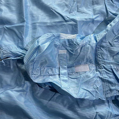 Yakewei Dustless anti-static one-piece suit Size:S M L XL 2XL 3XL 4XL 5XL 6XL Starting batch of single size 50 pieces(Ask customer service for specific details)workwear  dustproof